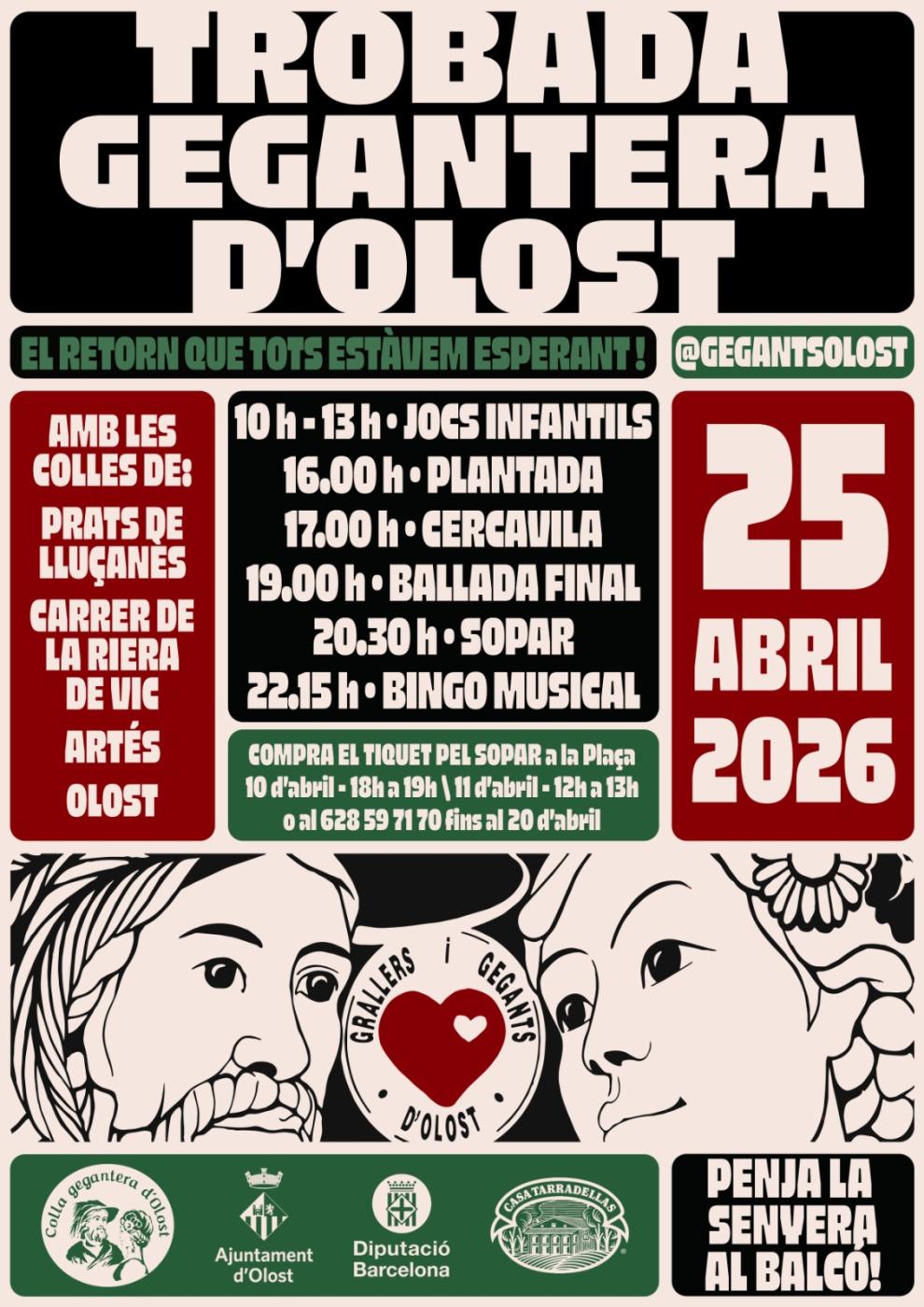 Trobada Gegantera d'Olost